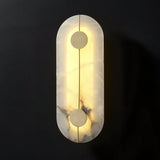 StoneLuxe – Art Deco Wall Lamp with Refined Stone Detail