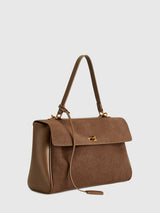 Women's Shoulder Bag Black Large Polyurethane