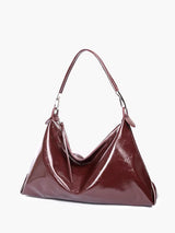 Women's Hobo Bag Black One Size Polyurethane