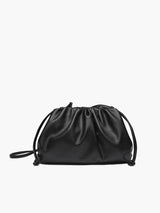 Women's Clutch Bag Black One Size Polyurethane