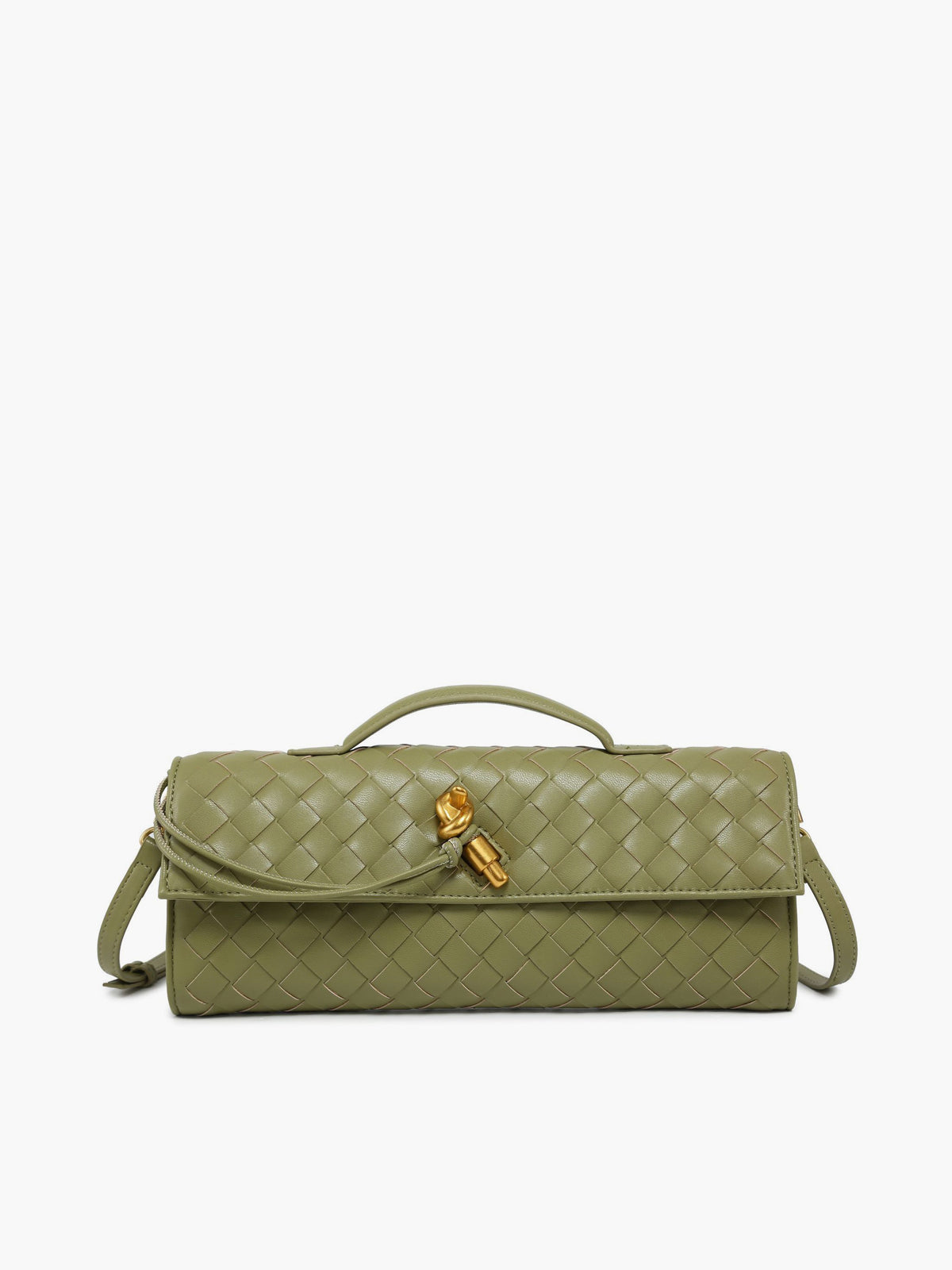 Women's Shoulder Bag Black One Size Polyurethane
