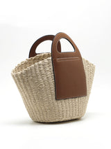 Women's Tote Bag Multicolor One Size Straw