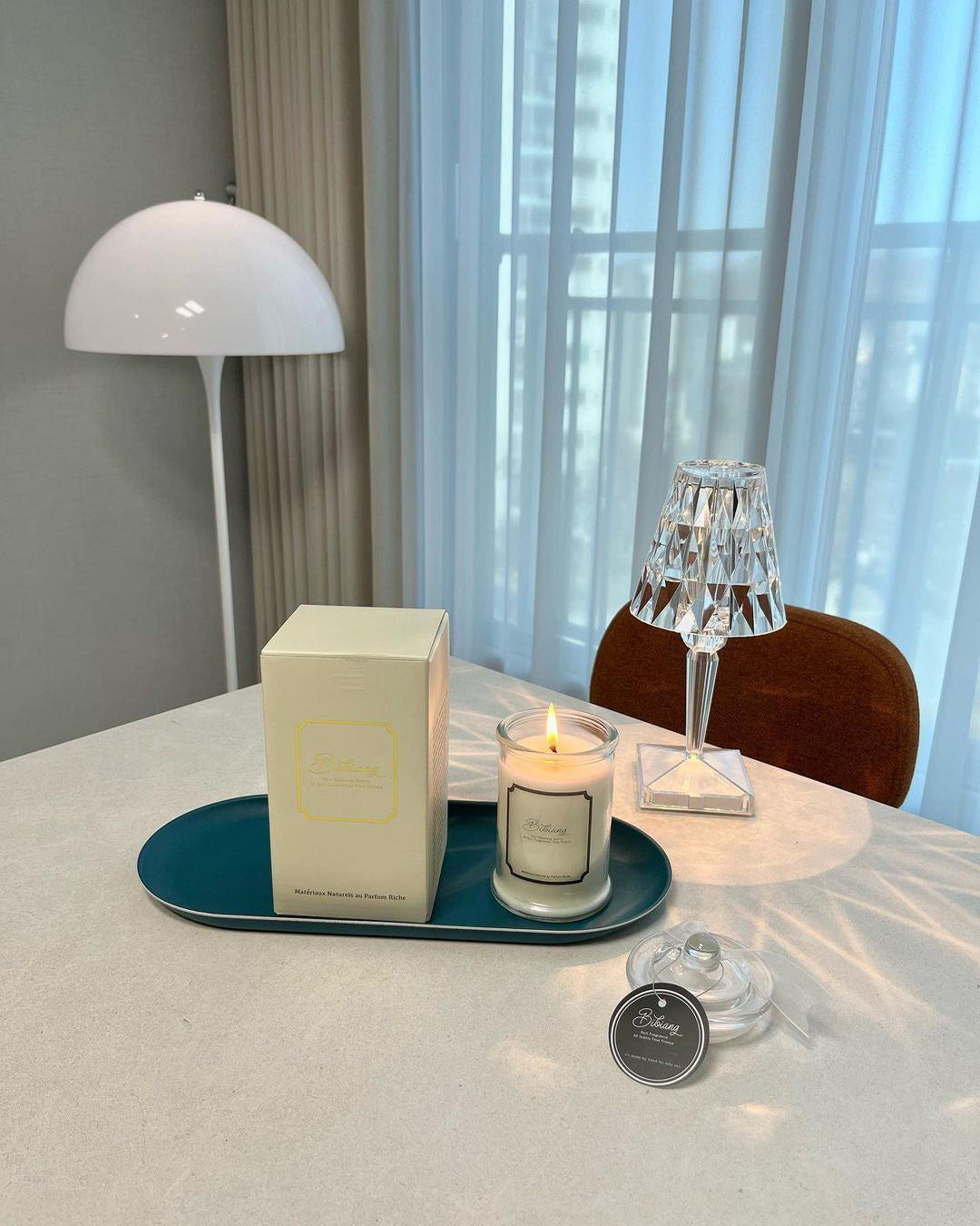 SparkleBeam - Modern LED Lamp with a Touch of Glamour