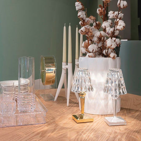 SparkleBeam - Modern LED Lamp with a Touch of Glamour
