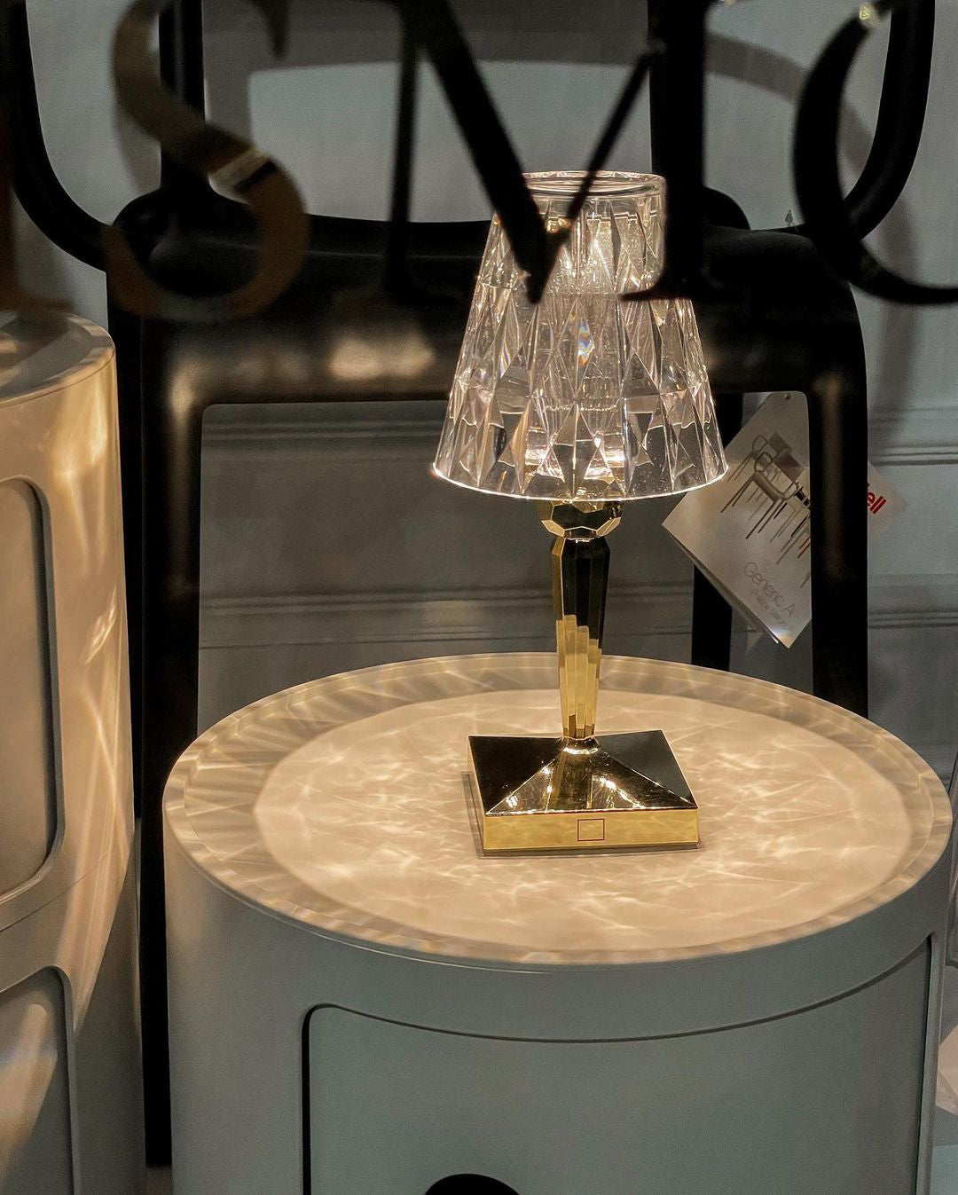 SparkleBeam - Modern LED Lamp with a Touch of Glamour