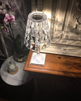 SparkleBeam - Modern LED Lamp with a Touch of Glamour