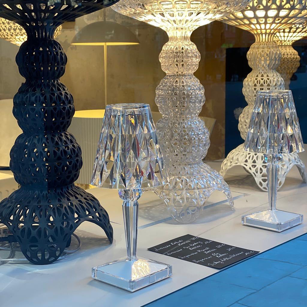SparkleBeam - Modern LED Lamp with a Touch of Glamour