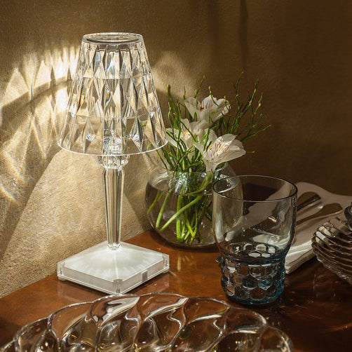 SparkleBeam - Modern LED Lamp with a Touch of Glamour