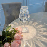 SparkleBeam - Modern LED Lamp with a Touch of Glamour