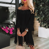 Women's Chic Off Shoulder Dress