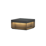 Stylish Solar Outdoor Lamp with Matte Acrylic Roof for Gardens