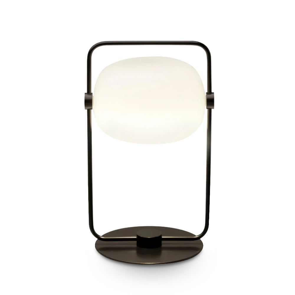 StreamGlow – Elegant Glass Table Lamp with Minimalist Design