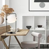 StreamGlow – Elegant Glass Table Lamp with Minimalist Design