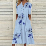 Women's Floral Summer Dress