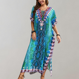 Women's Maxi Dress - Stylish Summer Dress in Aqua Blue, Pink & More