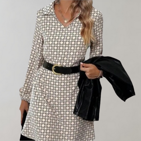 Stylish Women's A-Line Summer Dress