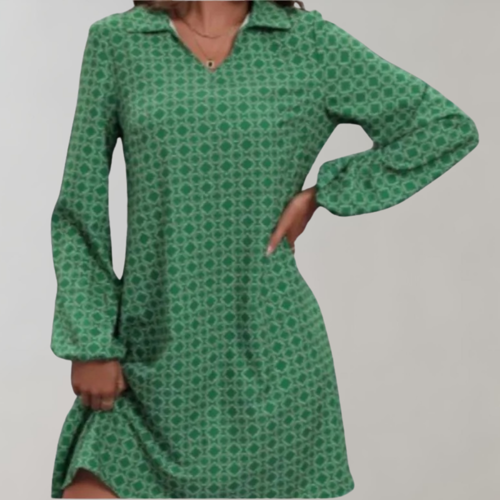 Stylish Women's A-Line Summer Dress