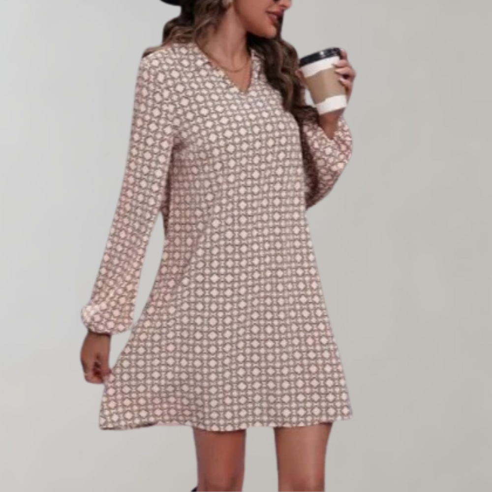 Stylish Women's A-Line Summer Dress