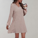 Stylish Women's A-Line Summer Dress
