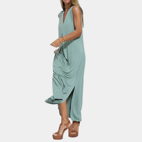 Women's White Maxi Dress, Elegant Classic Long Formal Dress for Special Occasions