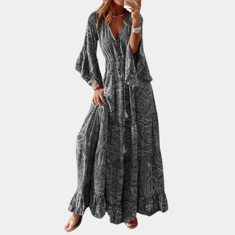 Women's Bohemian Maxi Dress for Summer Casual and Special Occasions