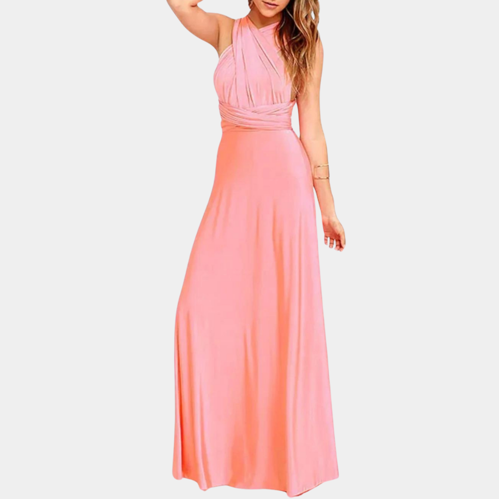 Women's Polyester Summer Green Dress