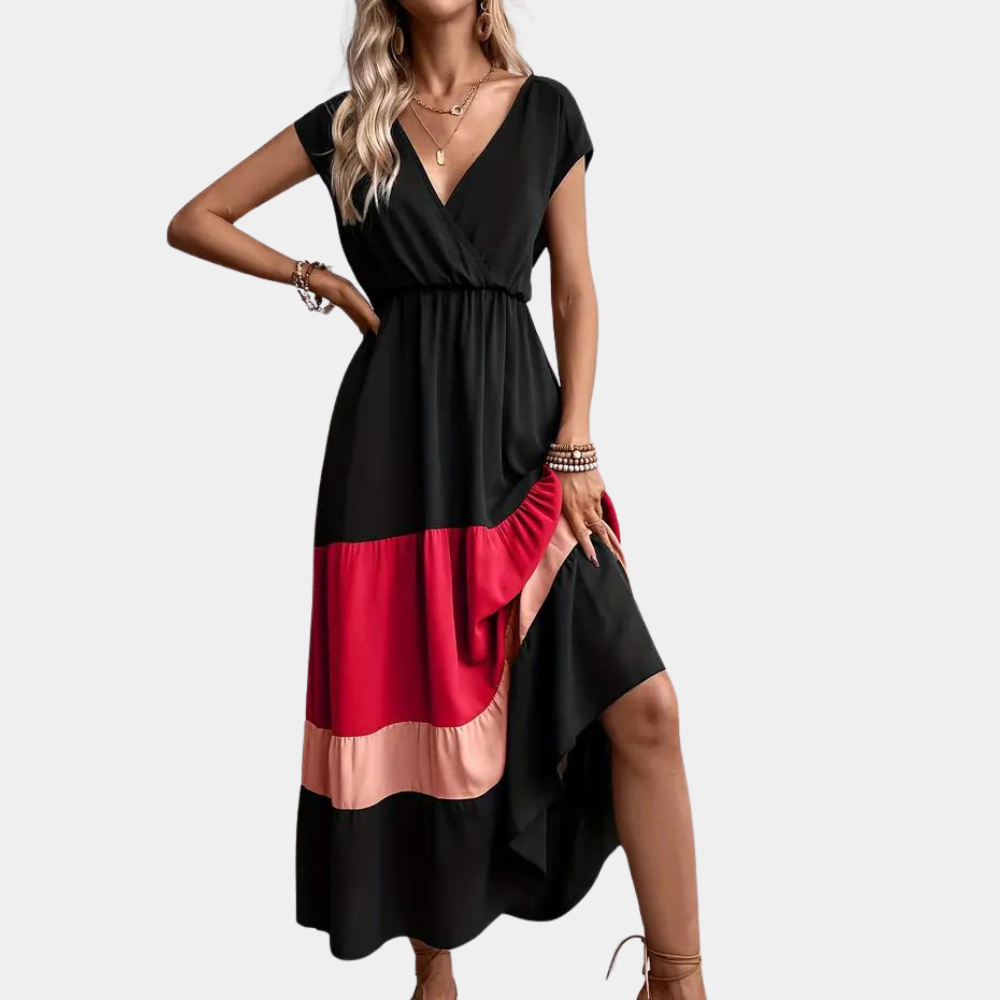 Women's Summer Dress V-Neck