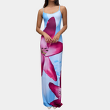 Women's Blue Casual Summer Dress