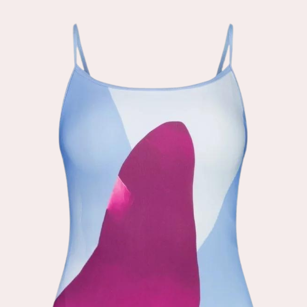 Women's Blue Casual Summer Dress