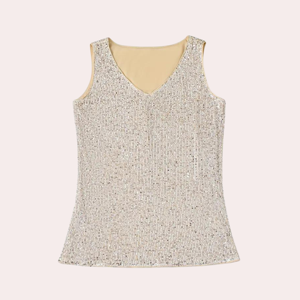Women's Going Out Top Light Yellow Polyester