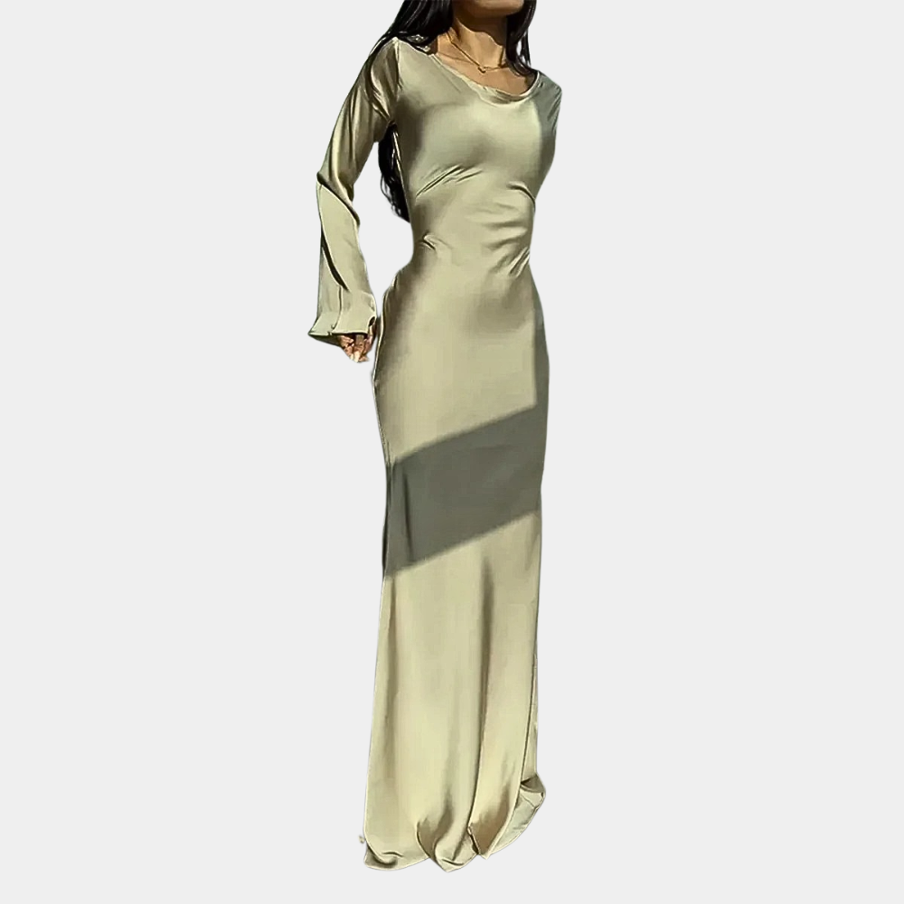 Women's Elegant Flowy Maxi Dress