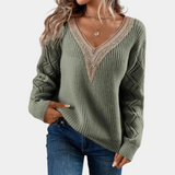 Women's Long Sleeve Top Acrylic