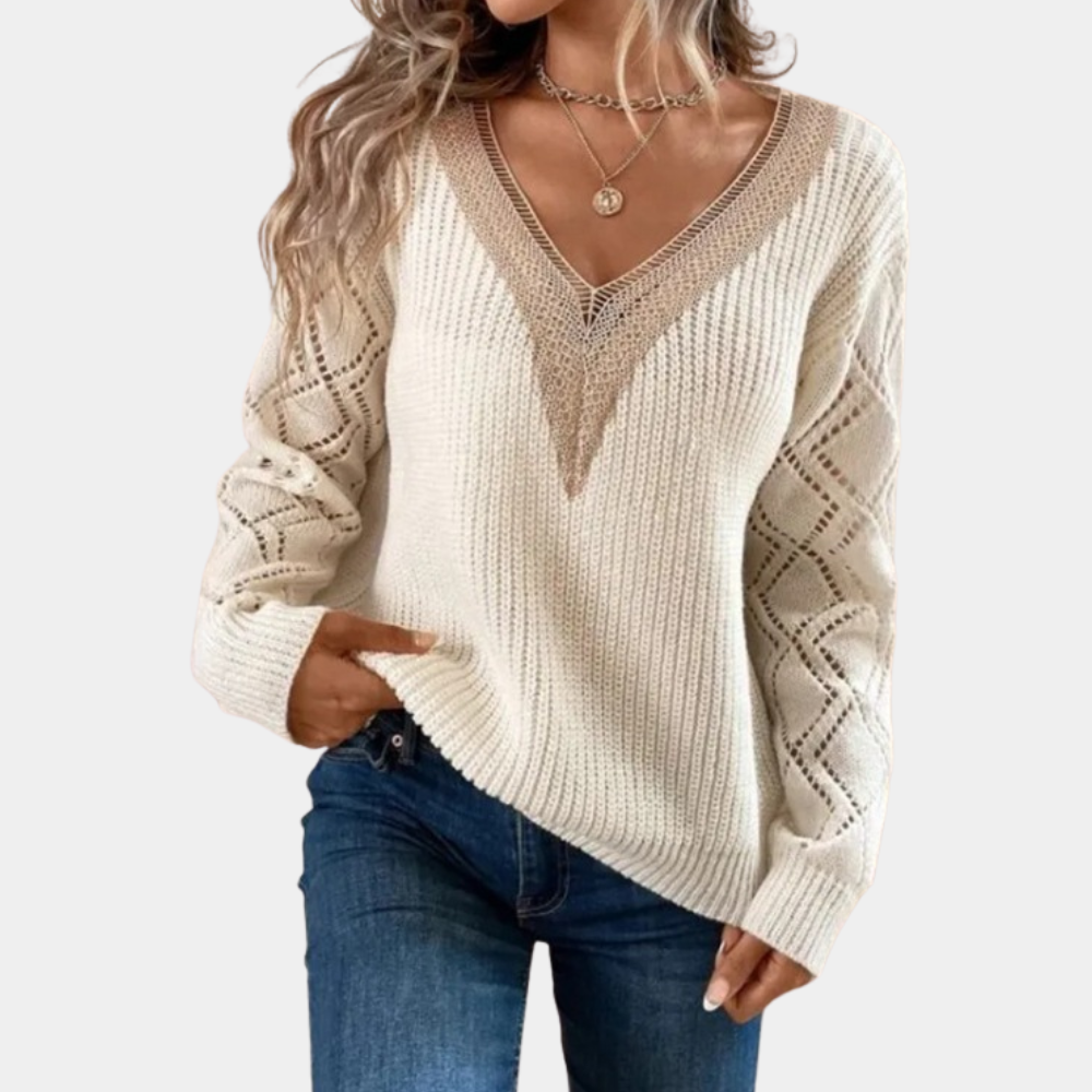 Women's Long Sleeve Top Acrylic