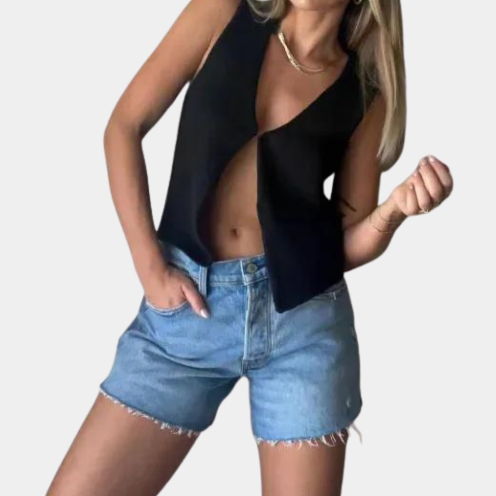Women's Loose Summer Top Polyester