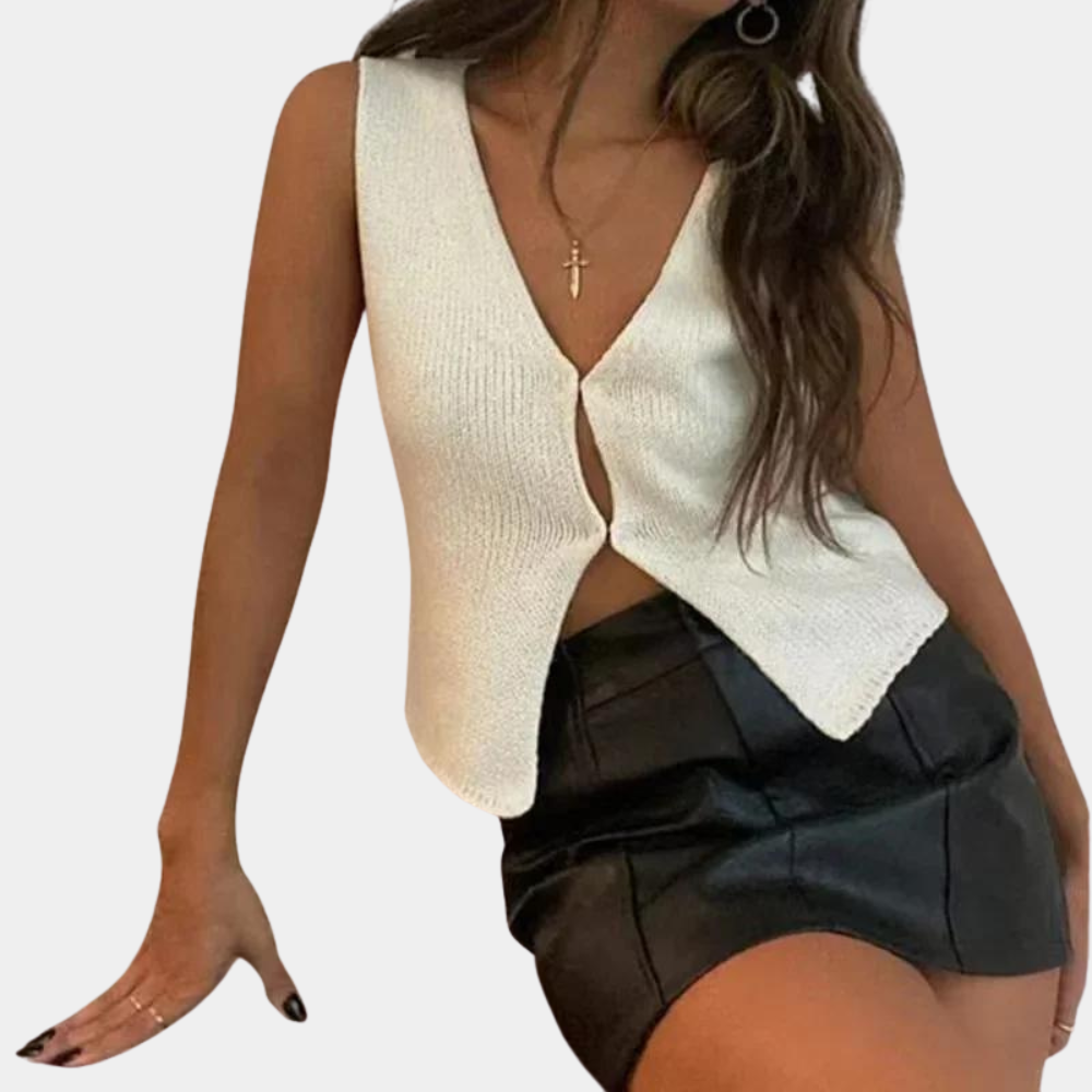 Women's Loose Summer Top Polyester