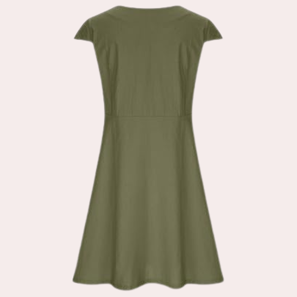 Women's Cotton A-Line Dress
