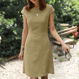 Women's Cotton A-Line Dress