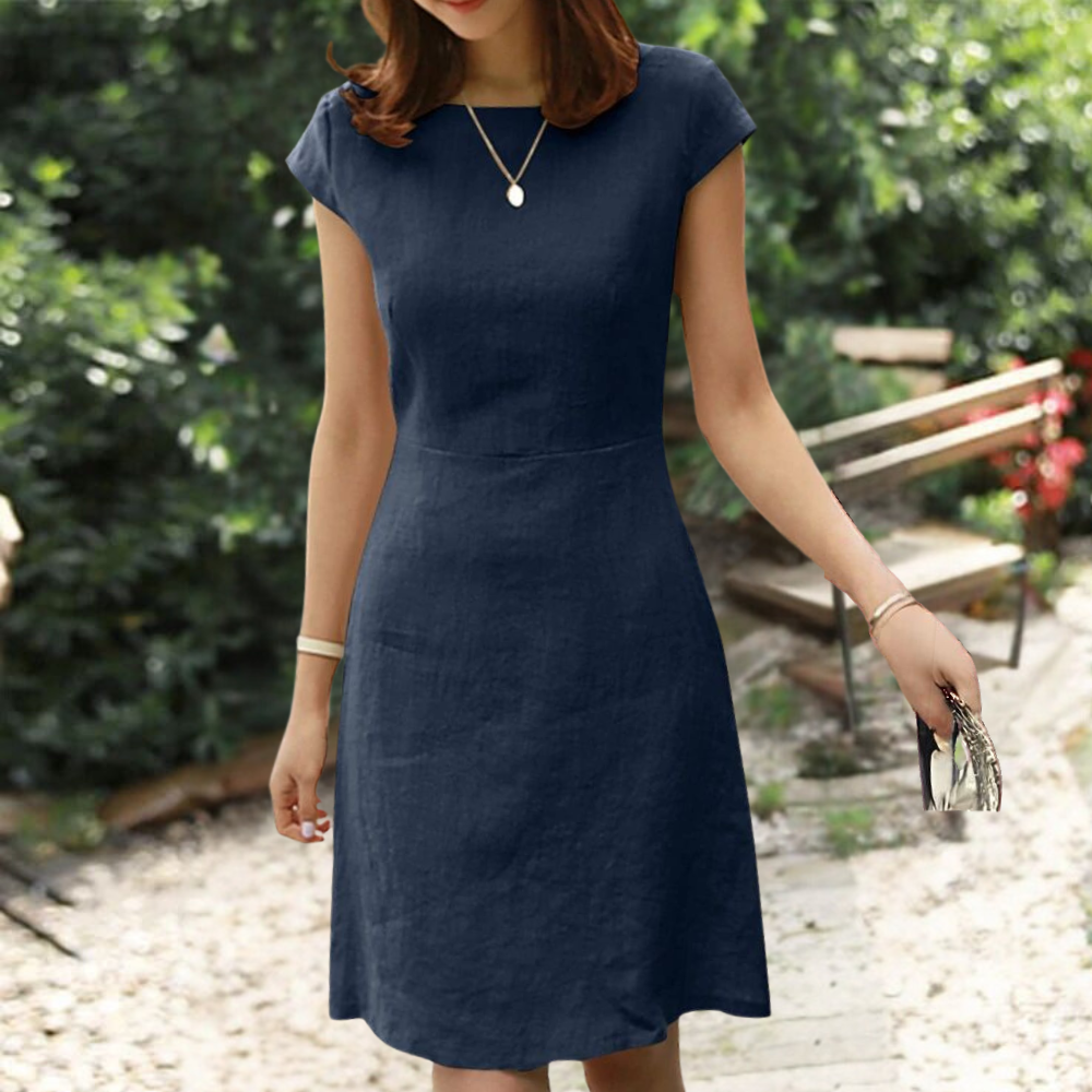 Women's Cotton A-Line Dress