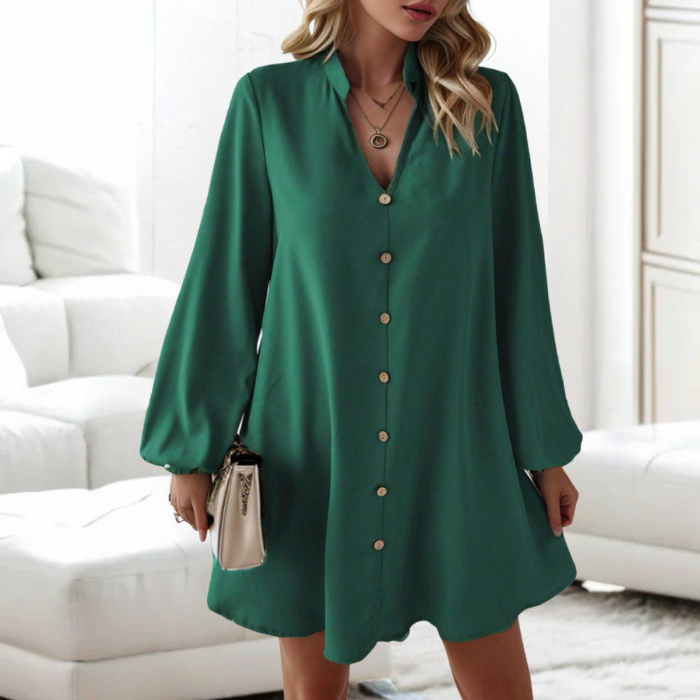 Women's Cotton Camel Summer Dress