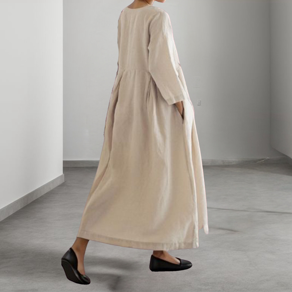 Women's Apricot Summer Dress