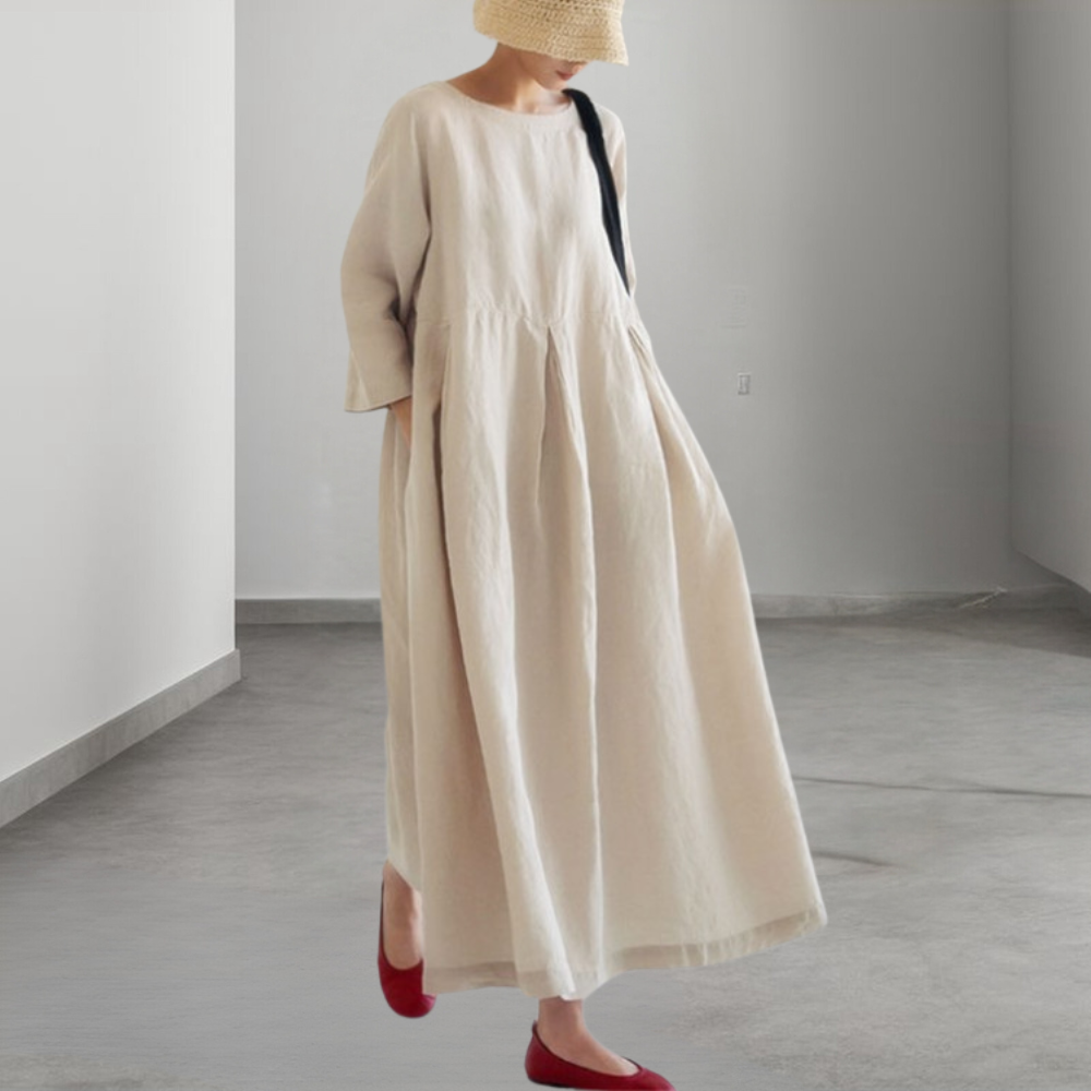 Women's Apricot Summer Dress