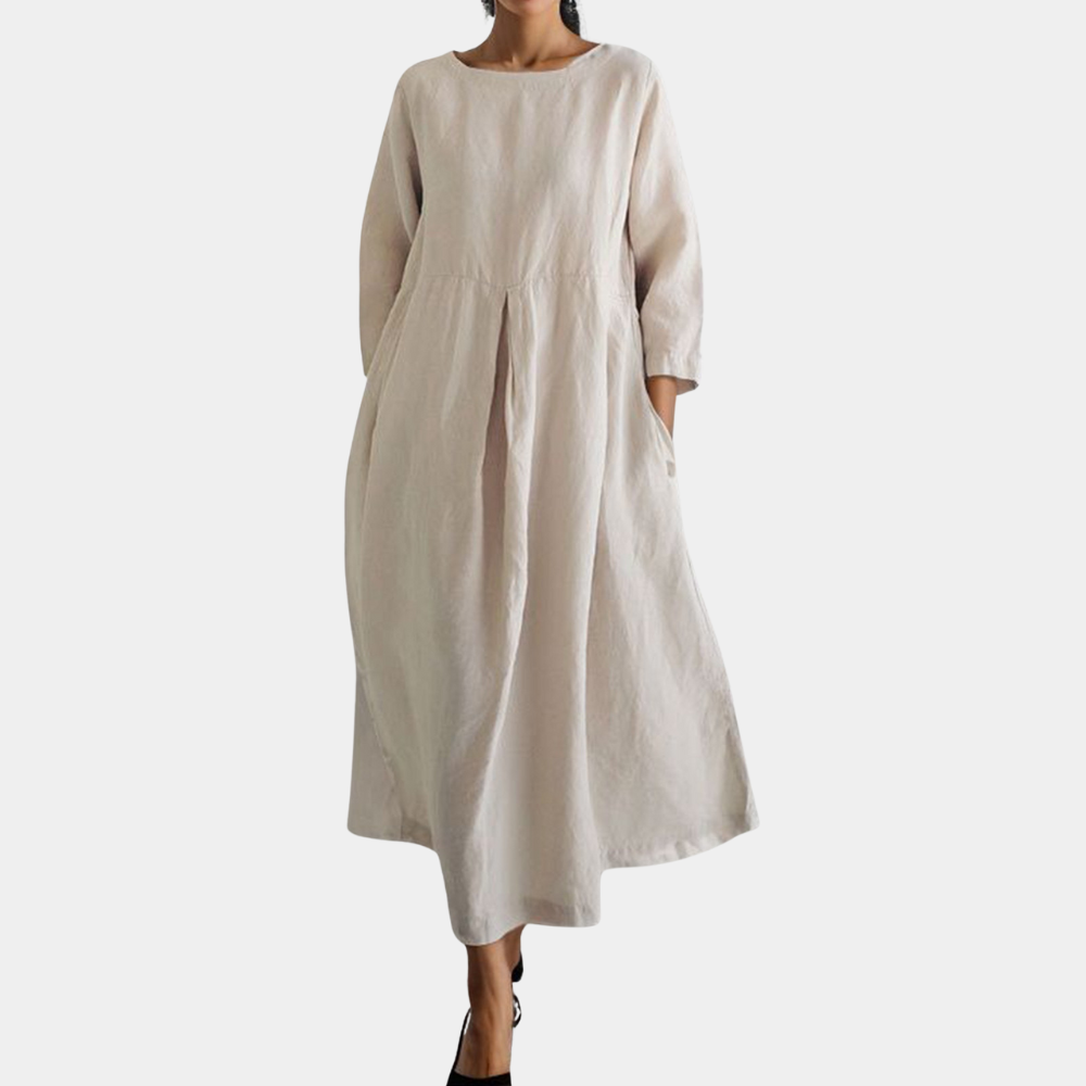 Women's Apricot Summer Dress