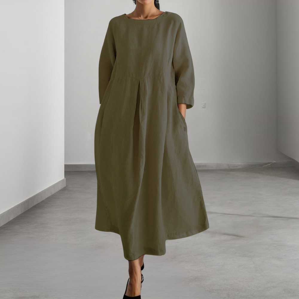 Women's Apricot Summer Dress