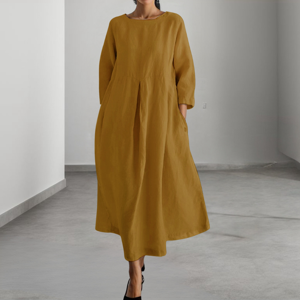 Women's Apricot Summer Dress