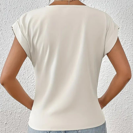 Women's V-Neck Shirt Cotton