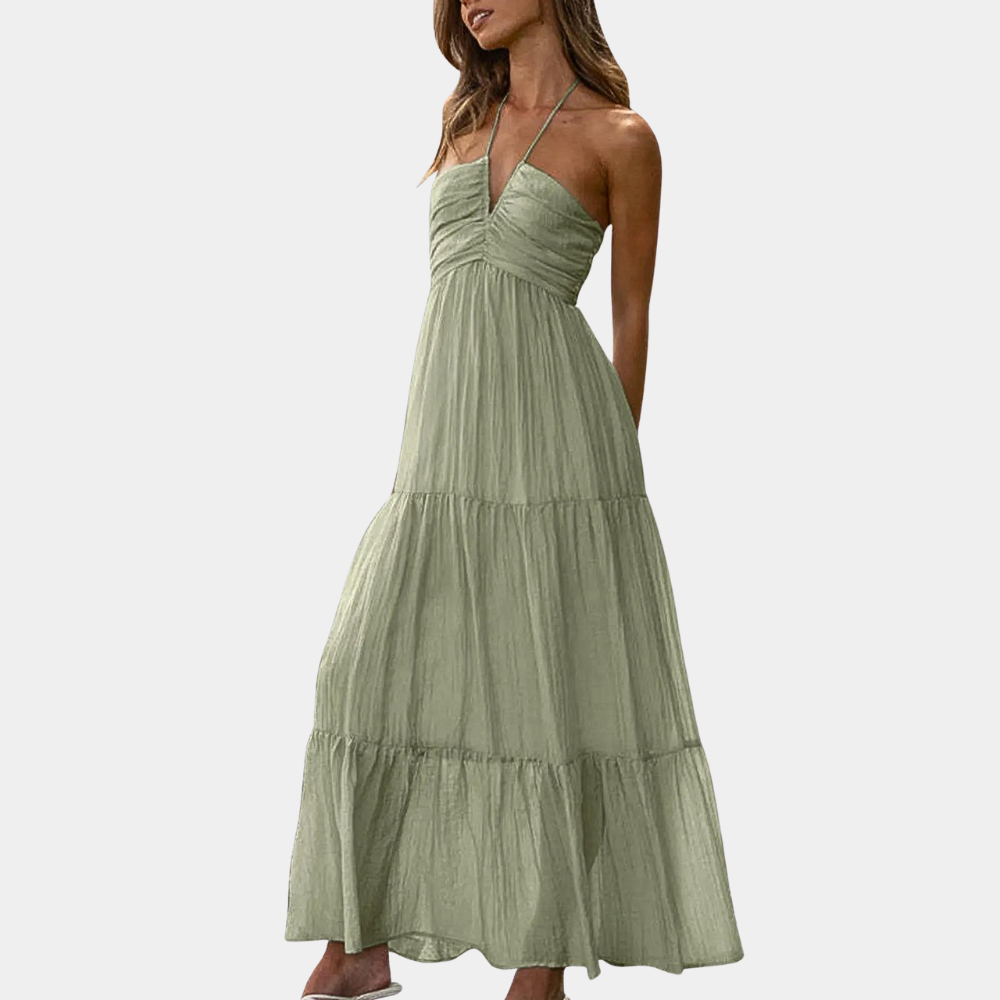 Women's Lightweight Fabric Maxi Dress