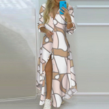 Artistic Newspaper Print Luxury Dress - Unique Womens Dress for Statement Style