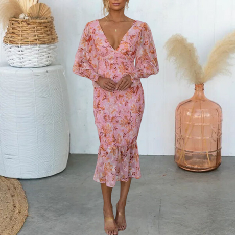 Women's Cotton Floral Print Dress