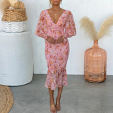 Women's Cotton Floral Print Dress