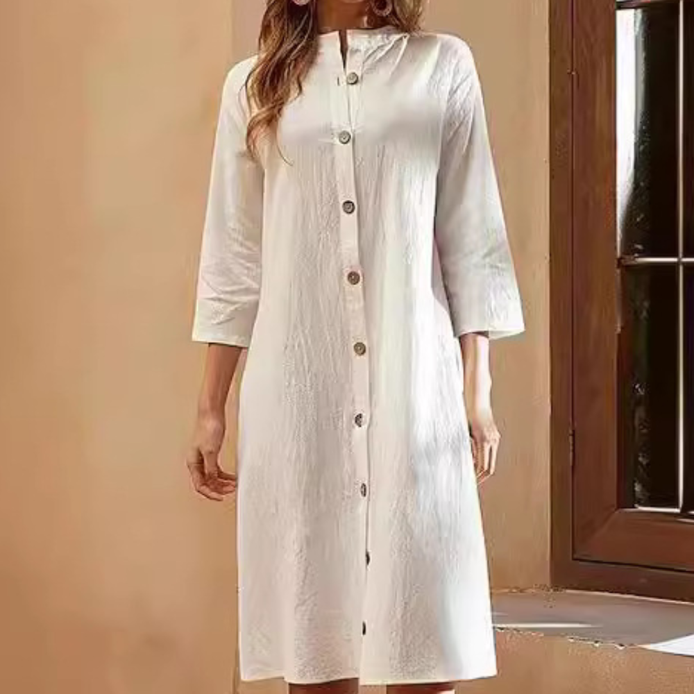 Women's Long Polyester Maxi Dress